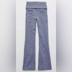 NWT Offline by Aerie Foldover Hi-Rise The Hugger Flare Leggings